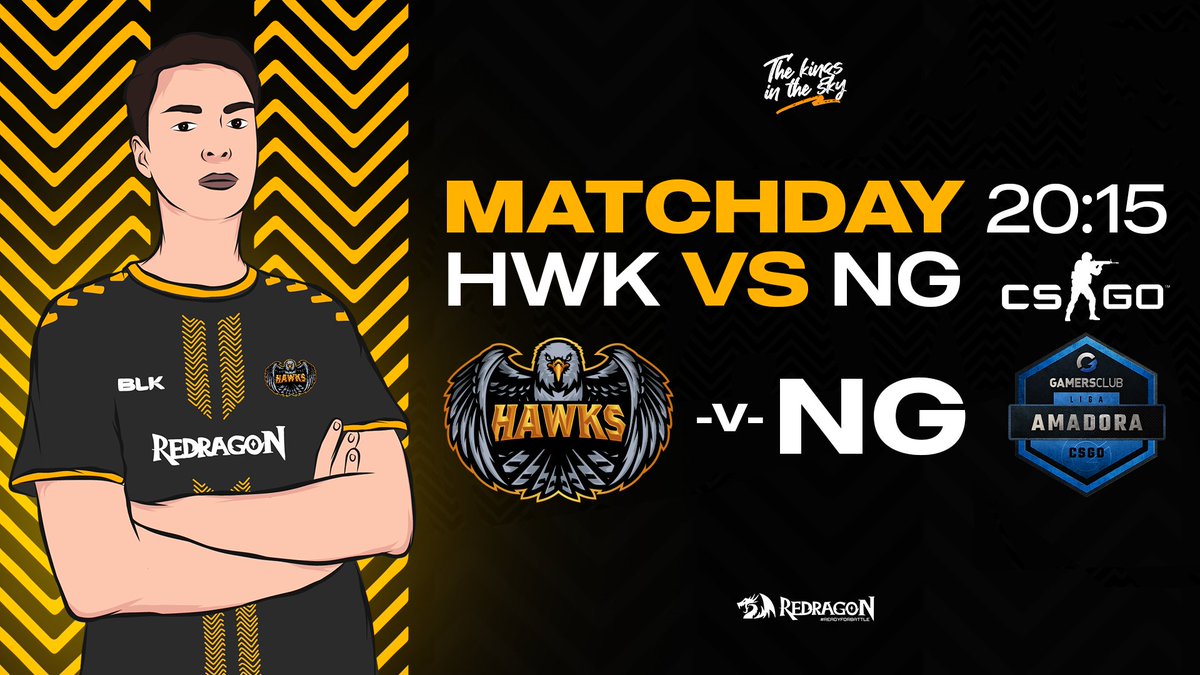 #CSGO ¡Arranca otra amadora!

Nosotros no tenemos un anuncio para dar, pero hoy a las 20:15hs no te podes perder el encuentro contra #NostalgiaGamers por el canal de <a href="/MattiBiodog/">MT1 寂</a>.

📺 Twitch.tv/biodog

#GoHawks🦅 #ReadyForBattle🐉