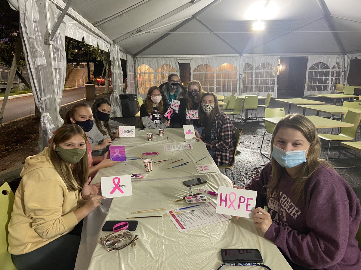 LVCRelay4Life's tweet image. Last night, our club hosted our annual Bra Walk as our first ever “Paint It Pink” night! Our Bra Walk raised $636.00 for donations to the American Cancer Society, and we completed 32 paintings to be donated to the PA Breast Cancer Coalition!!🎀💕