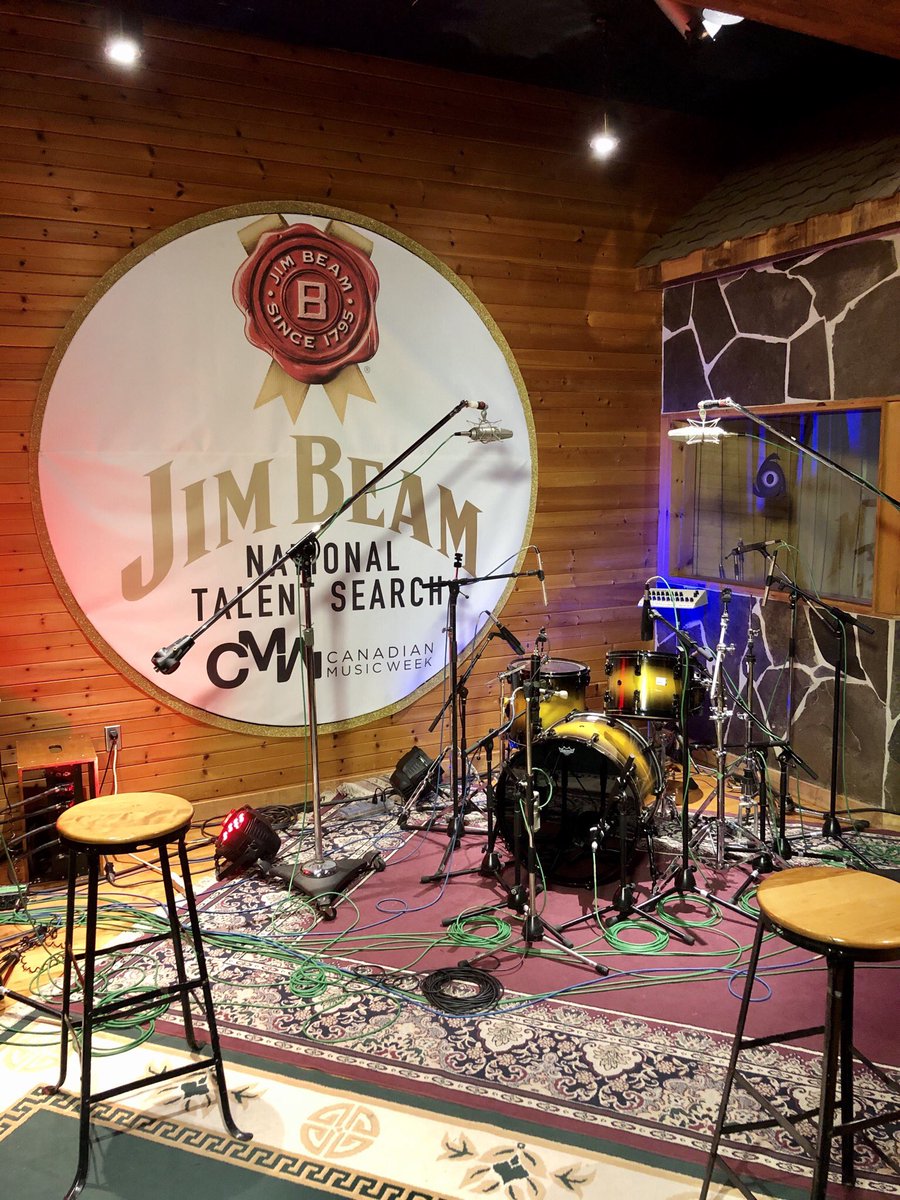 Got to do something really cool with <a href="/JimBeam/">Jim Beam</a> and <a href="/CMW_Week/">1</a> for their National Talent Search.
Tune in to indies.ca to watch our live off the floor studio performance of our single #RevelInTheNight 
streaming Saturday October 17th.
.
#jimbeamlive #jimbeamtalentsearch
