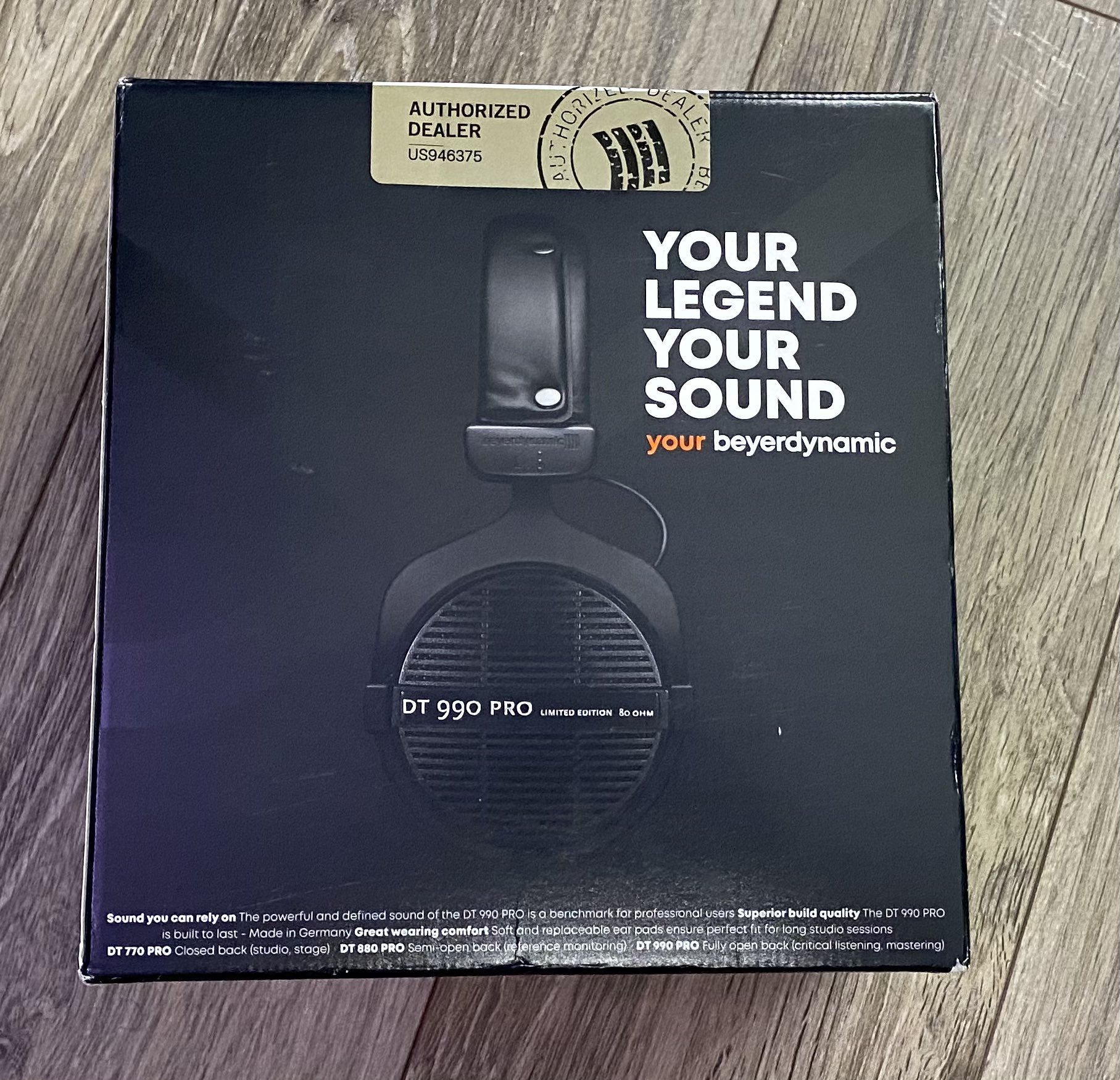 Beyerdynamic DT 990 Pro - 80 Ohm Professional Open Back Studio