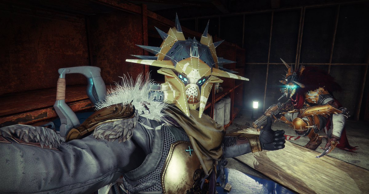 SpaceAgeWolf's tweet photo. Hey @Bungie  did you know there is a surviving member of the House of Kings?

#FOTLFashionShow
(sorry for reuploading had spelling errors) https://t.co/sIbZAPalIo