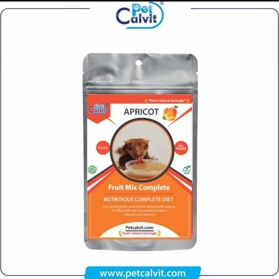 Petcalvit'den Yeni Ürün...APRICOT FURUIT MİX
.
Kertenkelelerinizin karşı koyamayacağı bir meyve kombinasyonu kullanır. Tüm Doğal Kurutulmuş Meyveler, Peynir Altı Suyu Protein İzolatı, Yumurta Beyazı, Arı Poleni, Spirulina, Probiyotikler ve daha fazlası