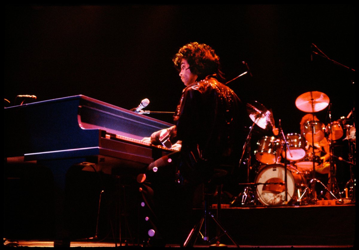 While he did play TBoDP once during the "Sign" tour (in Vienna, the only known occurrence), it was always a favorite addition to tour after shows. This is during the performance in Oakland in November 1988.