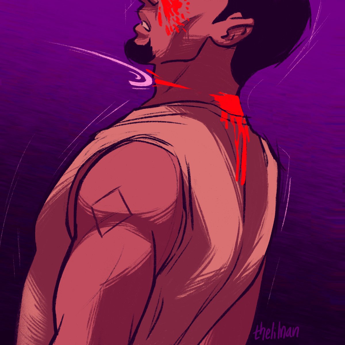  #Sawtober day 14: Xavier Chavez (Saw 2)cw: blood