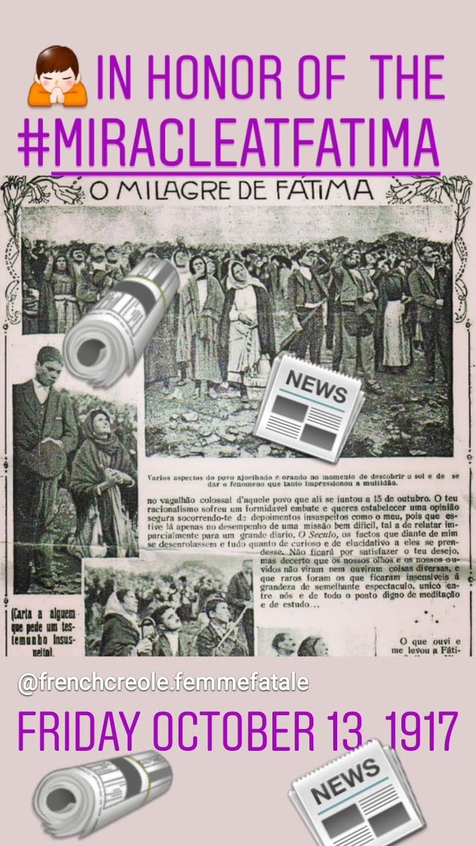 TheCreoleDiary's tweet photo. https://t.co/1LpCTnjiFy 📖🎙
(S4.Ep.9&amp;10)
#fatimaspain #miracleatfatima #fatima #childrenoffatima #Prophecy #Revelation #TheSeventhSeal  #Revelation12 #Revelation12 #thewitchinghour #apocolypse #podcast #anchorfmpodcast #Anchorfm #podcaster #anchorpodcast #journeyingtothegoddess https://t.co/7yfNkuO7jI