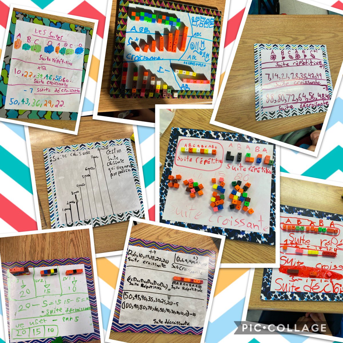 Nos exemples des types de suites mathématiques 😁🔆😁🔆😁 <a href="/PolsonPark_LDSB/">École Polson Park PS</a>