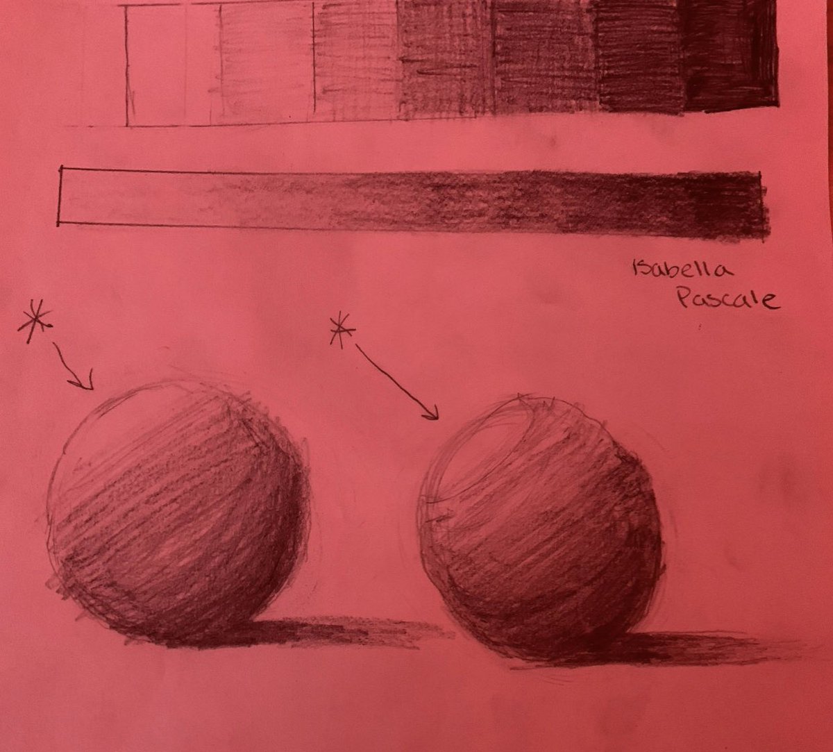 TeaterLisa's tweet photo. Learning how to create value on small objects in Studio Art 🙌🏼 🤍🖤 #distantlearning #Corcoranhighschool #ctf #cougars #studioart #mystudentsaresotalented @SCSDArts @CorcoranCougars https://t.co/e5Lsu2P5Xv