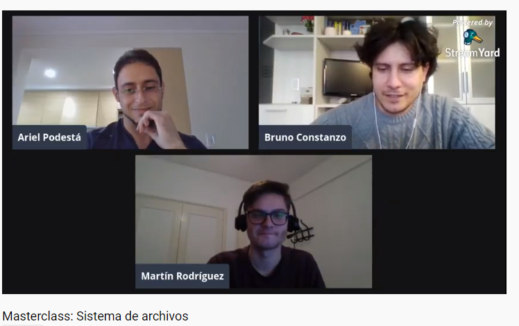 #Empieza la masterclass sobre Sistemas de Archivos a cargo de los Ingenieros en Informática <a href="/arielpodesta/">Ariel Podestá</a>, Martín Rodríguez y <a href="/bruno_constanzo/">🐚 Bruno Constanzo (@bconstanzo@infosec.exchange)</a>, desde el <a href="/infolabmdq/">InFo-Lab</a> 
📣 En vivo: youtube.com/watch?v=udsRvs…