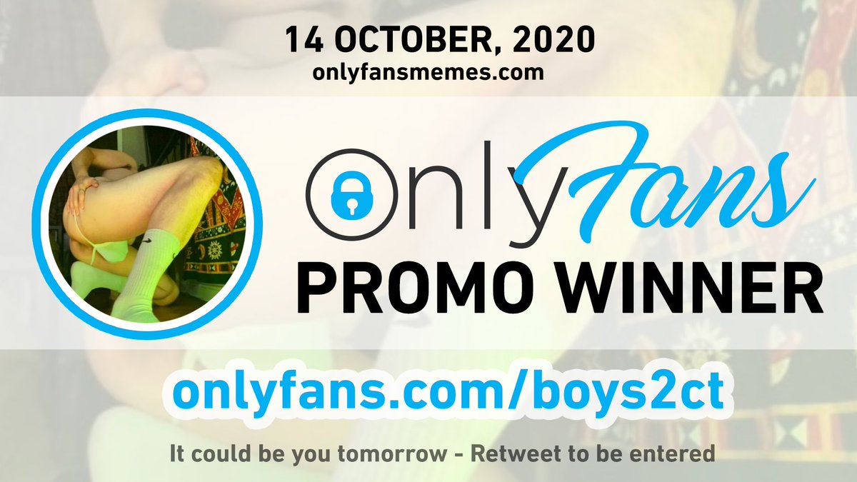 OnlyFansMemes's tweet photo. Today's promo goes to @boys2ct

🔗 https://t.co/CPoK01LnCx - SUBSCRIBE!

🔁 (Retweet to be entered into tomorrow's big promo)
#onlyfans #sellingcontent #buyingcontent https://t.co/H3TrLIsroI