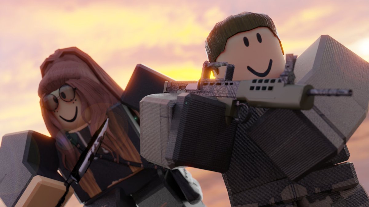 "Allies"      

Personal project for some friends. 

Likes and retweets very much appreciated!

#Roblox #RobloxDevs #Blender3d #GFX