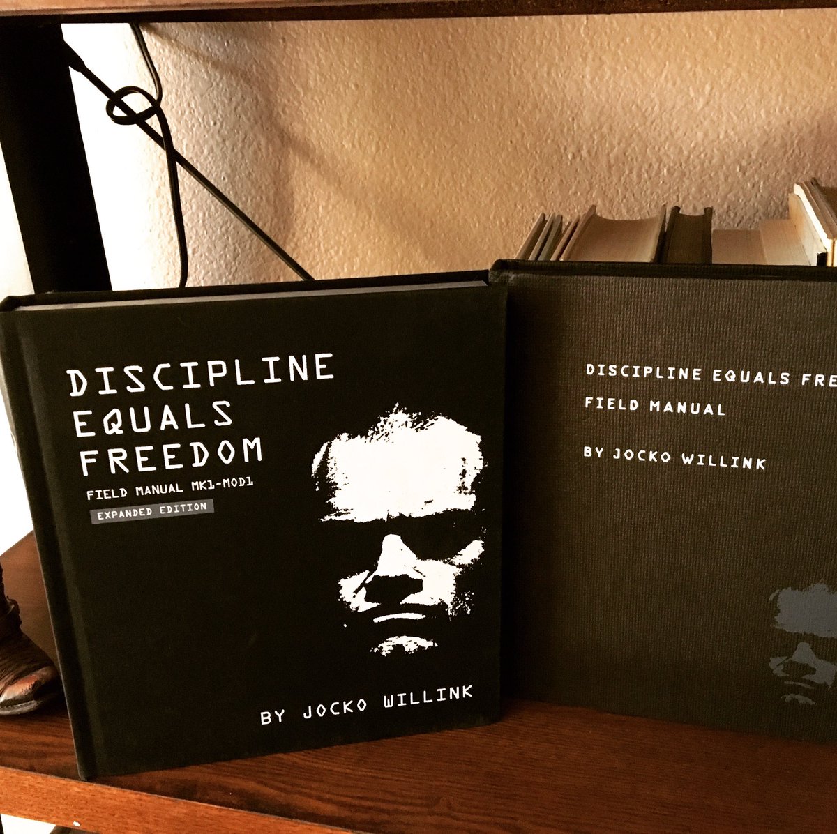 DEF_MiniTrooper's tweet image. Getting a collection of #DisciplineEqualsFreedom FM, just got the expanded edition today!

Get that #FirstEdish

It’s #GOOD

@jockowillink