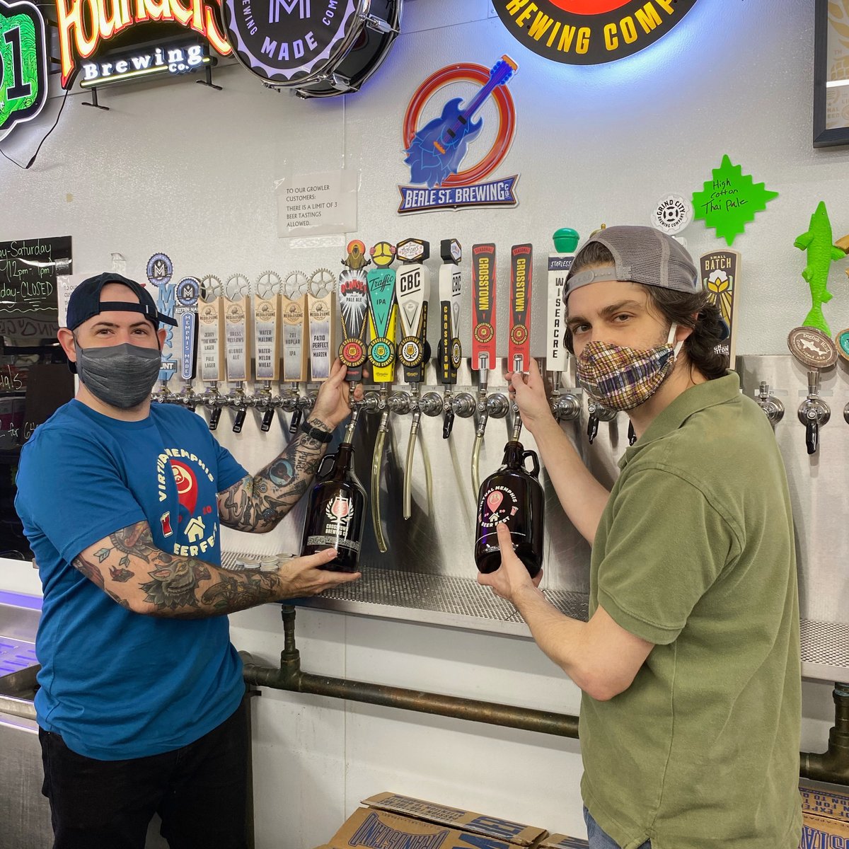 MemphisBeerFest's tweet photo. 🗣 Big THANK YOU to Taylor James of @madisongrowler for all of his support with putting the festival together & hard work that ensured things ran smoothly.
Taylor will join @cerrito for a #VMBF Recap Nightcap livestream tonight. Watch live on https://t.co/dVtlWQuMdG at 8:30. 🍻 https://t.co/fys8dEqkwZ