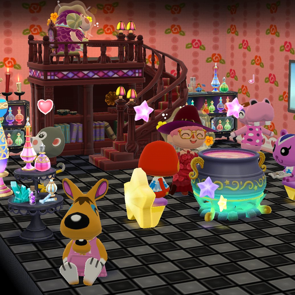 Brendaryoshka's tweet photo. ¿Tienda de perfumes o hechicería pinku pinku? ✨
#PocketCamp #AnimalCrossing https://t.co/lh71qnKmwF