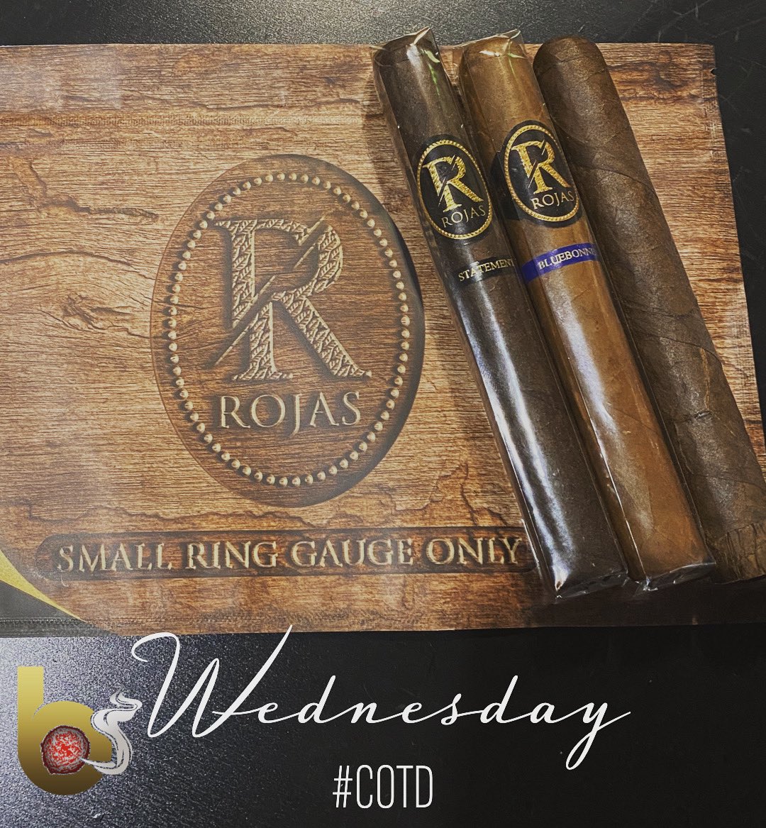Today’s Cigar of the Day #COTD are all things @RojasCigars Grab all three blends and receive 15% OFF your purchase today. PSSITA💨 #blowinsmokecigarlounge #blowinsmoke #cigaraficionado #stogie #botl #sotl #pssita #cigarporn #cigarart #cigars #dfwcigaralliance #rojascigars
