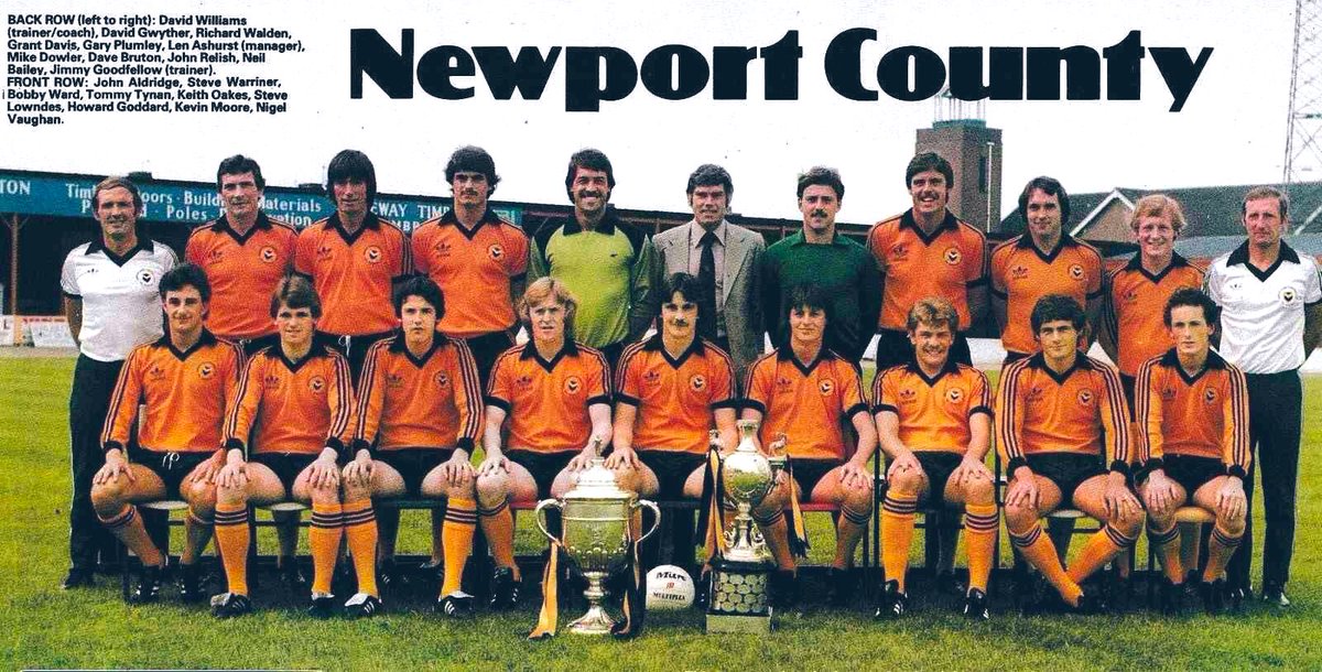FootballThen's tweet photo. Newport County (1980/81) #NCAFC #TheExiles #ThePort #TheIronsides #NewportCountyAFC https://t.co/ADnSTAMwkm