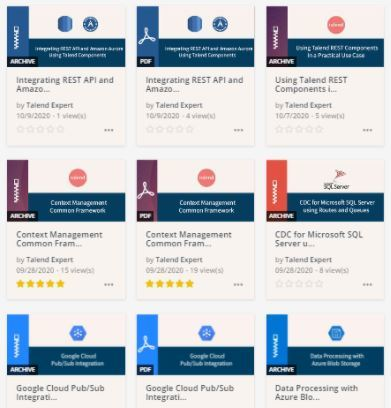 mchapmanTalend's tweet photo. New Solution Templates written by Talend experts are available now on Talend Academy! #Talend #TalendAcademy #solutiontemplates https://t.co/3hrlKhDxtc https://t.co/vLiF6rtV2s