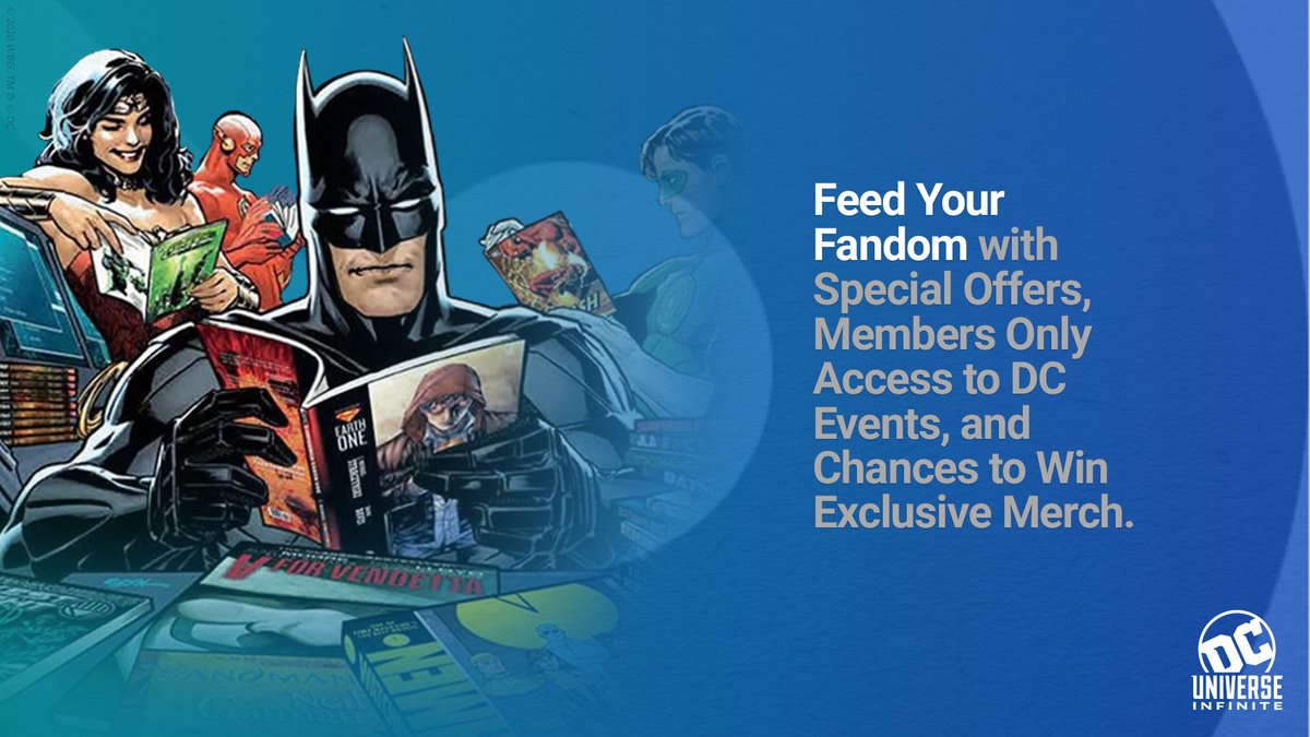 TheDCUniverse's tweet photo. Get ready to explore the DC Multiverse &amp; activate your DC Universe Infinite subscription - find out all the details at https://t.co/iVT64AEX5J #DCUniverseInfinite https://t.co/tjKanmf8R6
