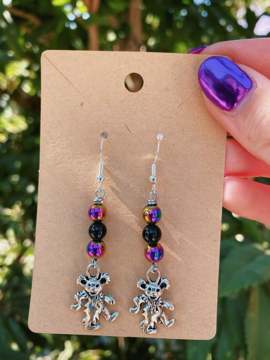 ✨🌈EARRINGS!!🌈✨ Surprise earring update is LIVE now in my shop! 4 pairs of unique crystal earrings! Comment below and let me know what to think! And check them out on my website 🙏🏻⬇️ moonlightmountaindesigns.com