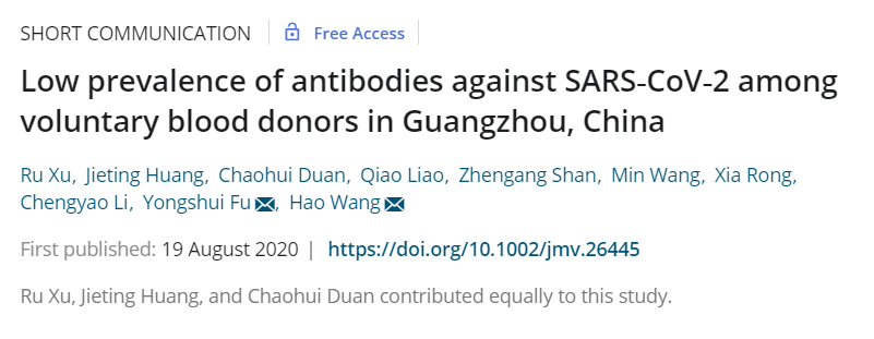 18/n Then we have blood donors, who again may give an erroneous result. These are people who, DURING A PANDEMIC are happy to go out and about and give blood. It is quite possible that they are MORE likely to have been infected than the general population!