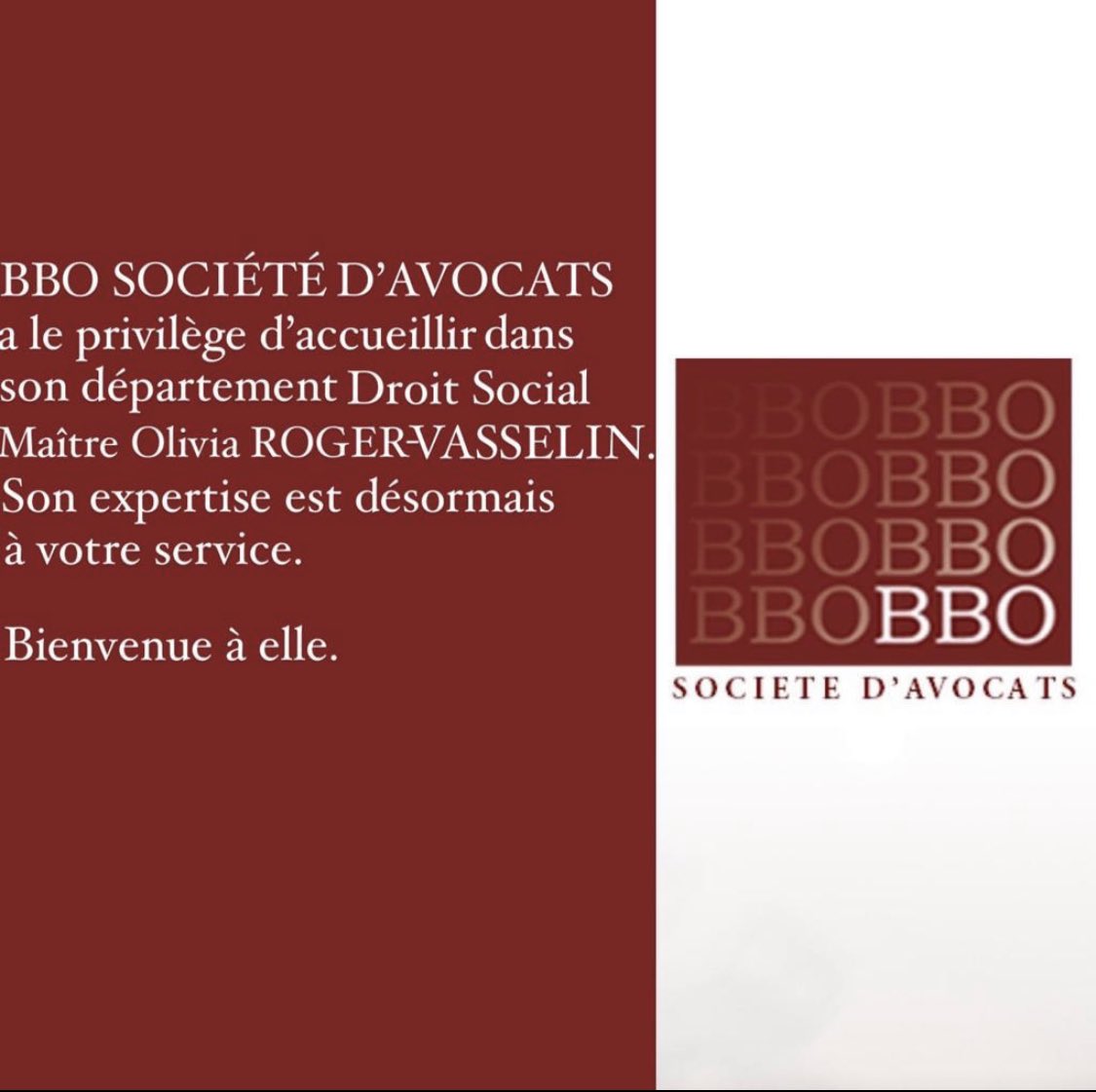 AvocatsBbo's tweet photo. La Famille s’agrandit #droitsocial https://t.co/7W5wzScnb7