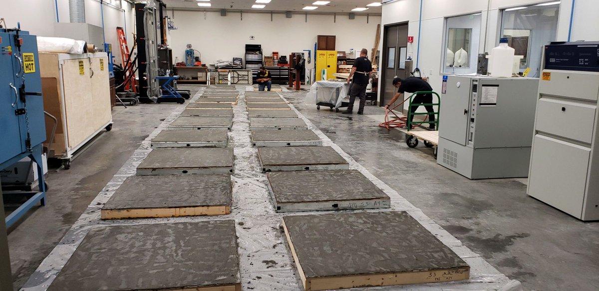 Fabrication of one coat stucco panels for Transverse Load Tests in accordance with AC11. #stucco #buildingproducts #iapmo #iapmoibt #buildingtechnology #construction