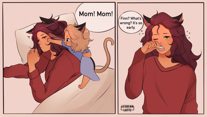 Unfortunately for Catra, Finn and Adora are early risers #catradora #shera #spop 