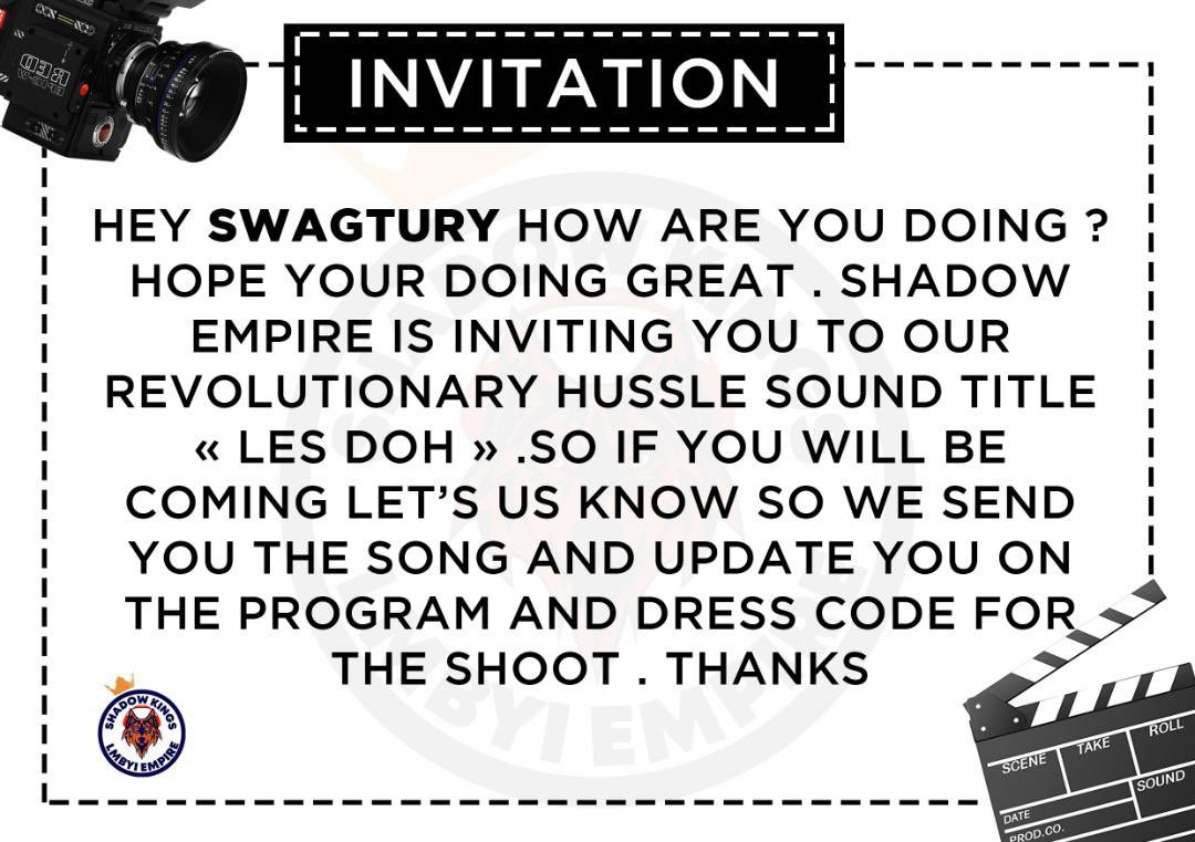 swagtury's tweet photo. We’ll be there with the heat🌊🇨🇲
#swagturyvibe #shadowkings #ledoh #237trap https://t.co/skodErFFYB