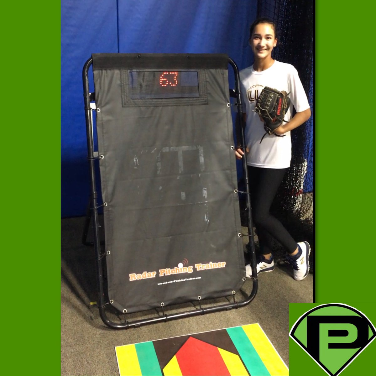 getpureperform's tweet image. Abby FLOURISHED in the FAST AND FURIOUS FUN in our indoor bullpen yesterday. She hit 64 MPH, and we photographed this 63 MPH smile.
.
.
#pitchinggoals #pitchingpractice #softball #fairfaxva