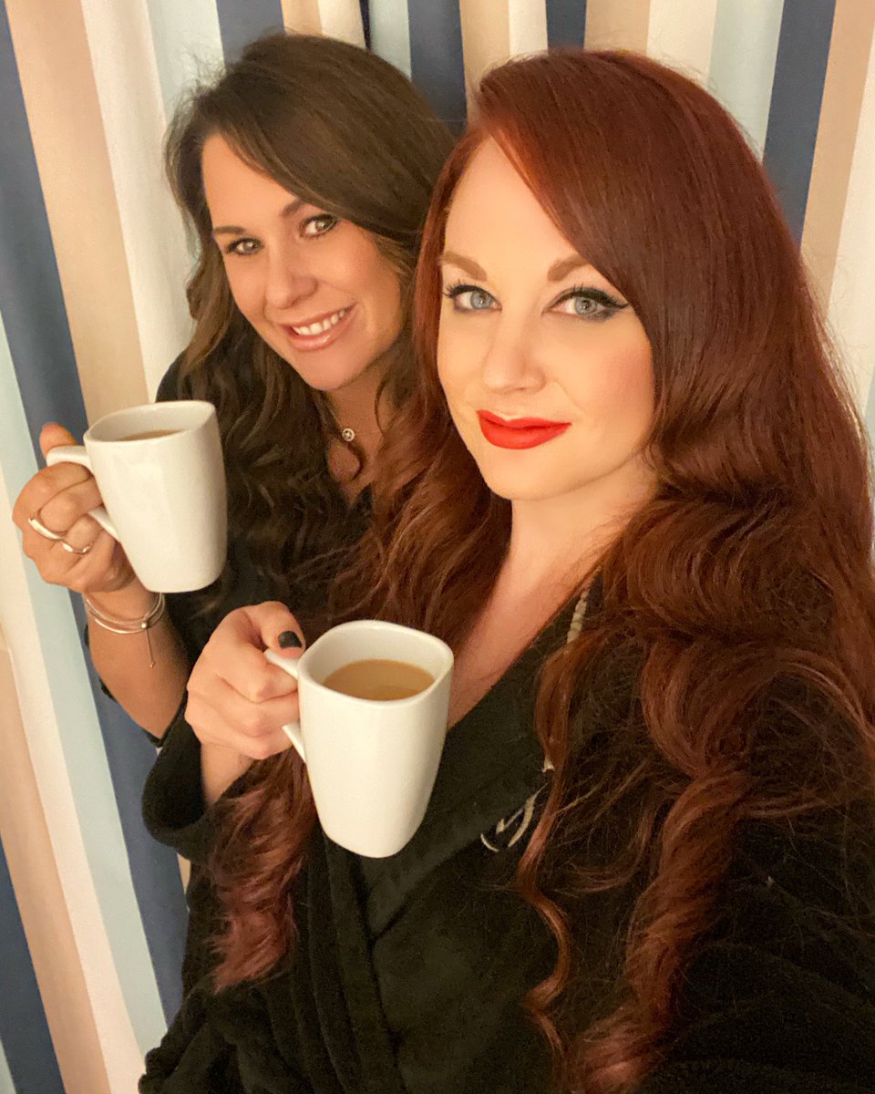 Celebrating our final show of 2020 (as it stands) with a cup of tea, in our pyjamas on the Isle of Wight. Thanks to @warnerhotels for having us again. #Eden #Classical #ClassicalCrossoverMusic #Soprano #Sopranos #Entertainment #Events #Opera