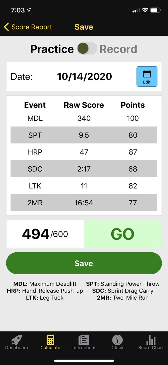 grayham009's tweet image. Day 14 FitOber fitness #challenge #ACFT :  Used a weighted vest with 5lbs. Results: