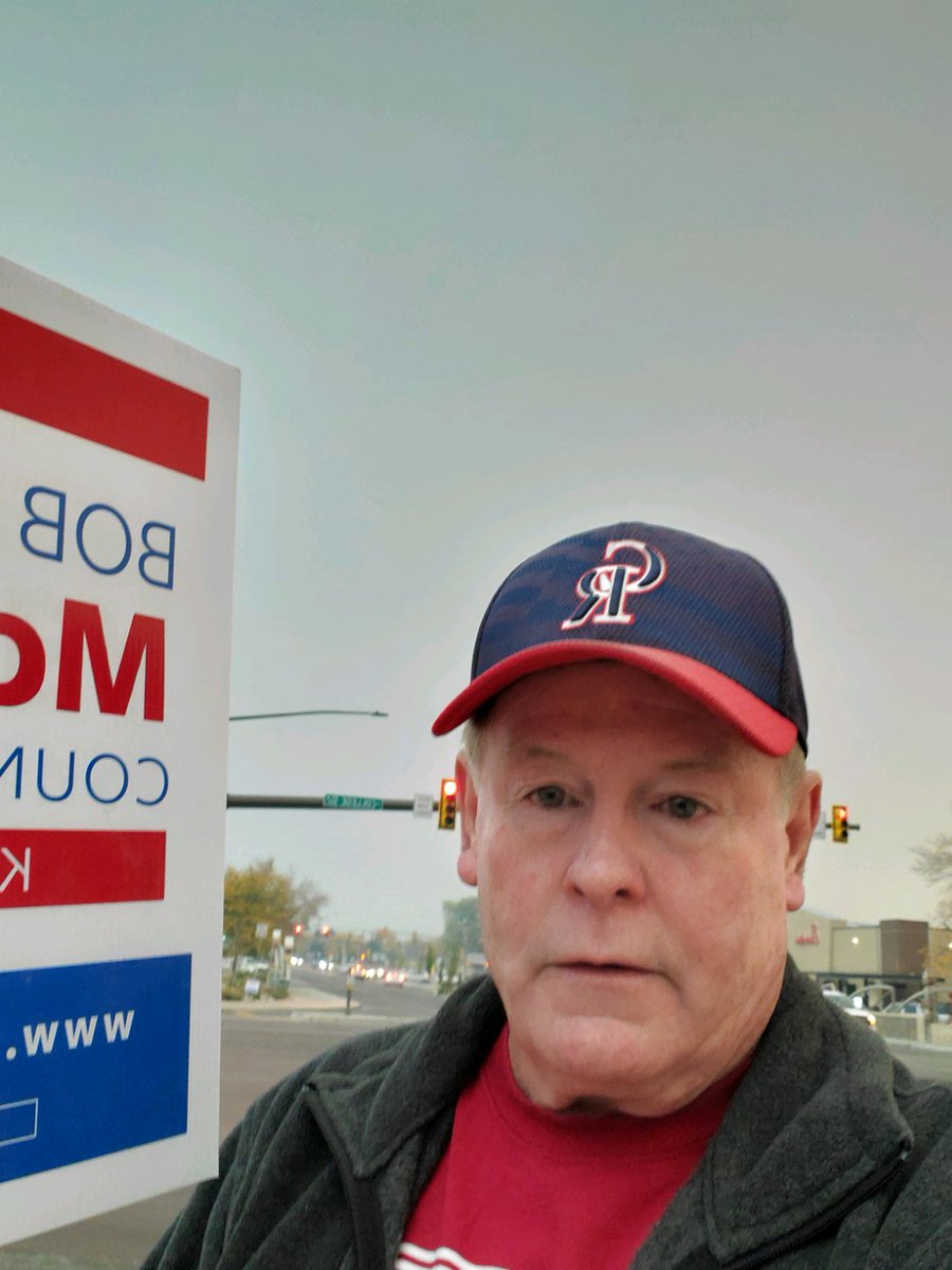 bobmccluskey's tweet image. &quot;Rain, Snow, Wind, Smoke, NOTHING keeps us from working for your vote Larimer!&quot;
#KeepLarimerLocal
