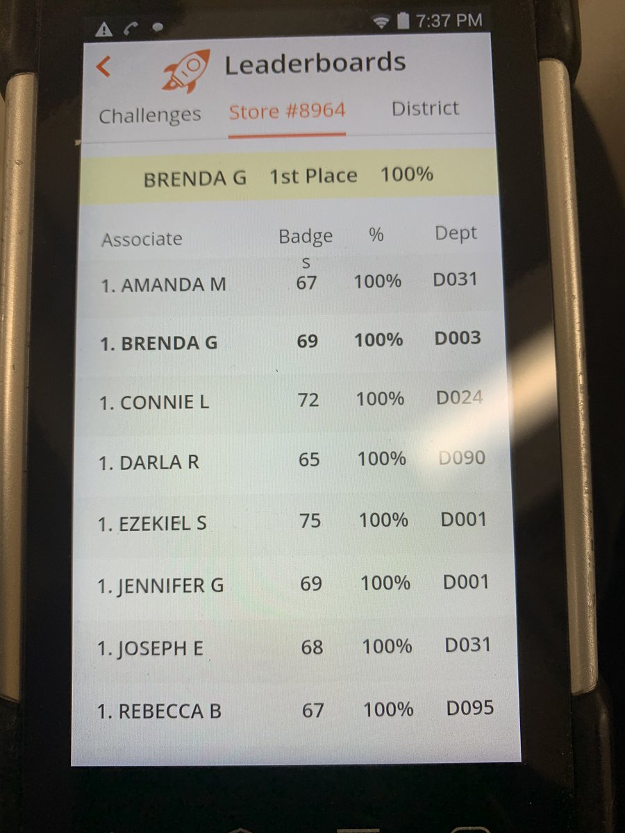 Brenda Glover Home Depot #8964 (@8964thd) on Twitter photo Pocket Guide Complete !!!!! Who’s next ?? #SMLEARNING <a href="/EmeryPerron/">Deanna Emery Perron</a> <a href="/jen_gillaspie/">Jen Gillaspie</a> <a href="/asm_8964/">Ezekiel Smith</a> <a href="/ErnestD52/">Ernest Knight</a> Pocket Guide Complete !!!!! Who’s next ?? #SMLEARNING <a href="/EmeryPerron/">Deanna Emery Perron</a> <a href="/jen_gillaspie/">Jen Gillaspie</a> <a href="/asm_8964/">Ezekiel Smith</a> <a href="/ErnestD52/">Ernest Knight</a>