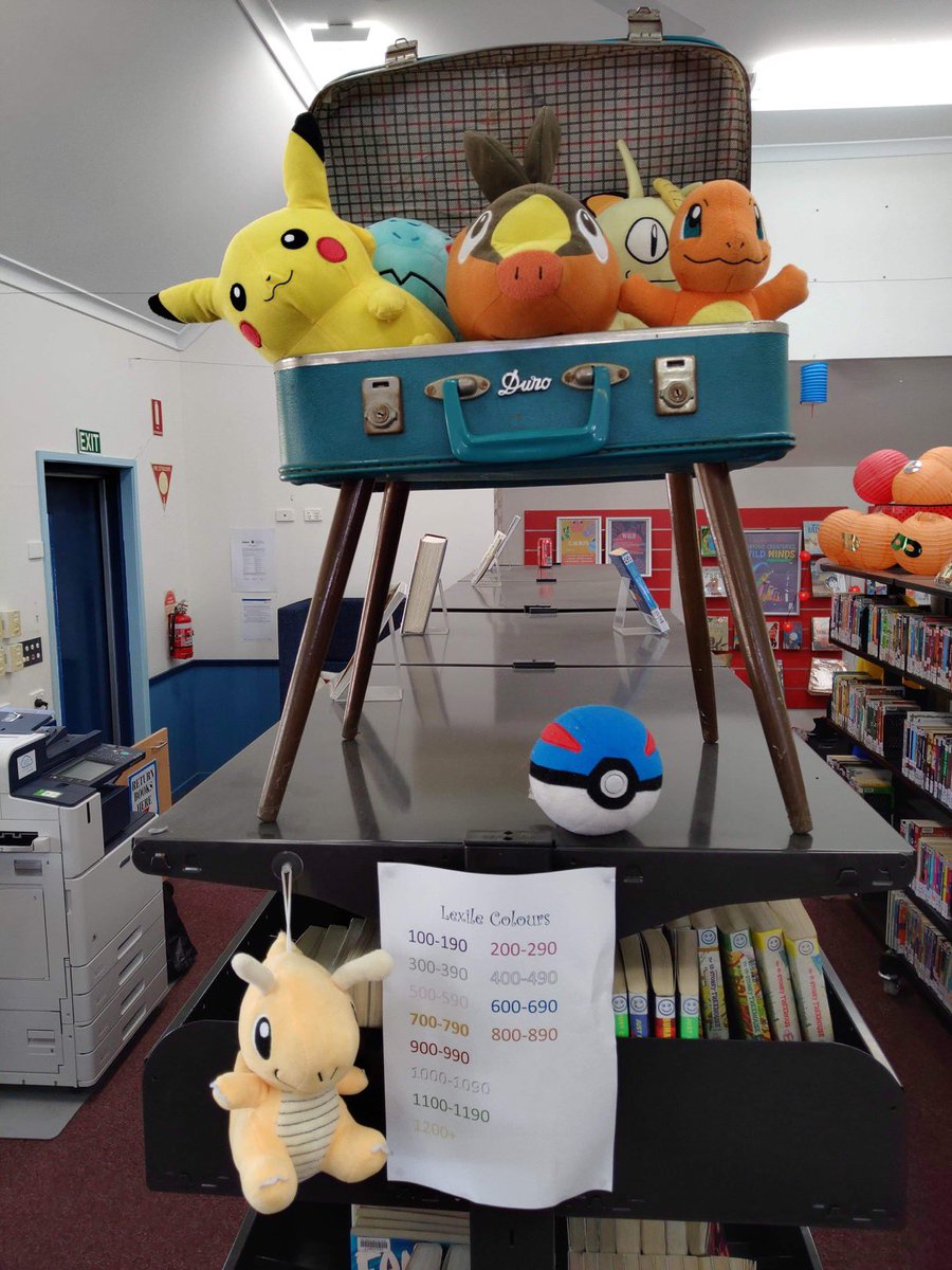 WestMACLib's tweet photo. Sneak peek at some of the brilliant library displays in preparation for our Book Week celebrations next week! https://t.co/PoXYQr867b