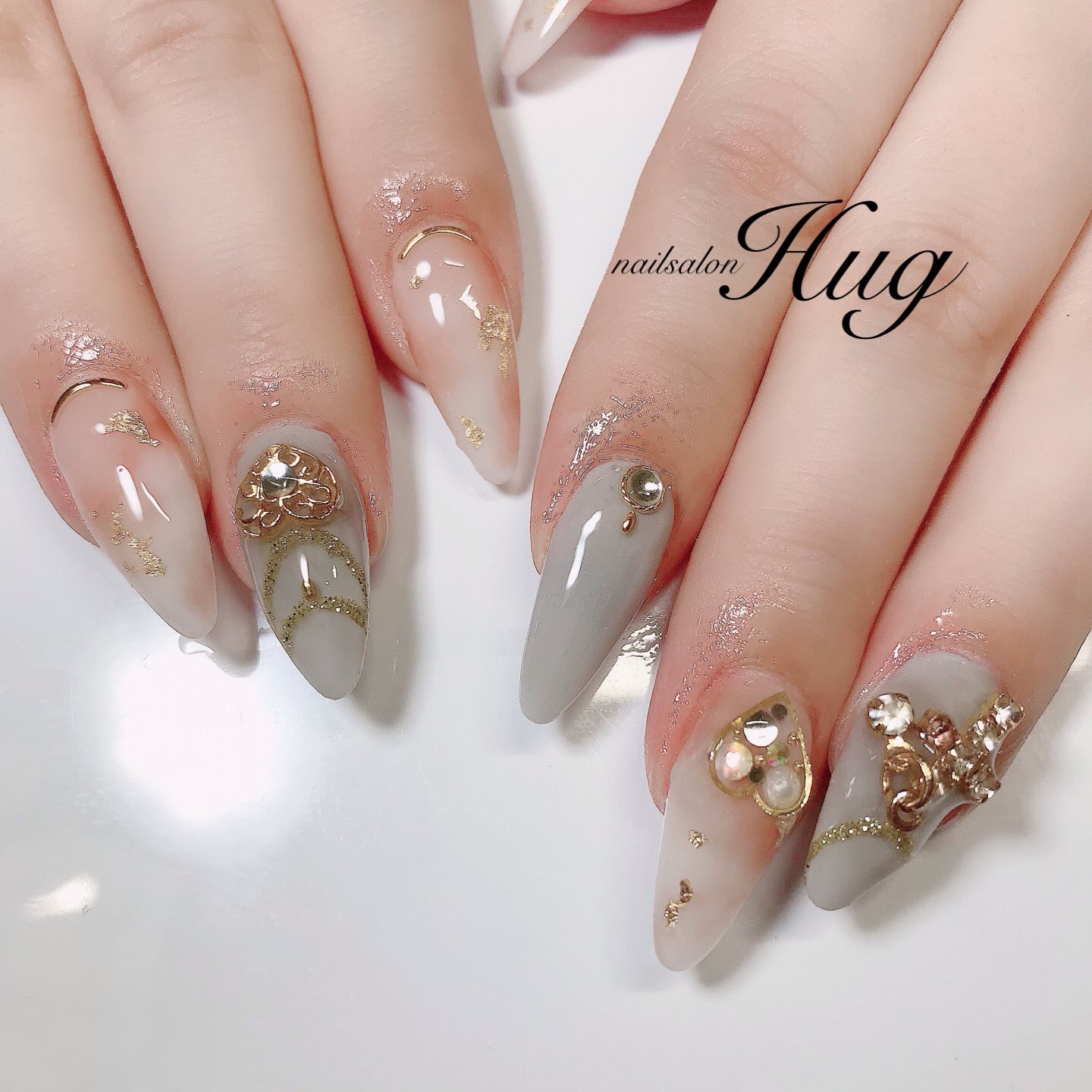 Nailhug ネックレスアートが可愛い スカルプlゴージャスコース 手描きアート 7800 Lineid予約 Nailsalonhug Nailsalonhug Nailhug 岡山プライベートネイルサロン 岡山ネイルサロン 岡山秋 ネイル 岡山スカルプネイル 岡山ネイル 岡山スカルプ