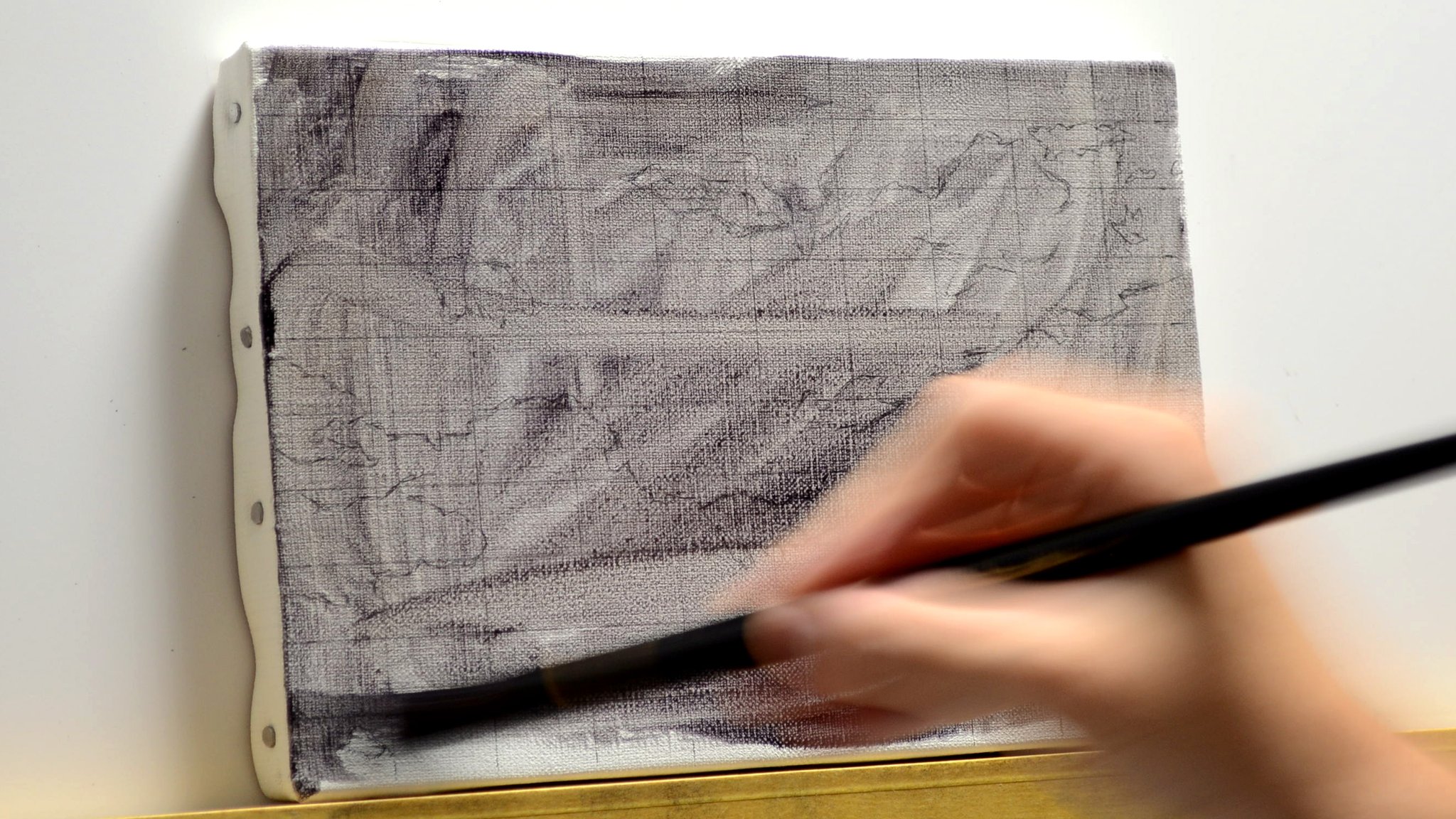 Naoya Ohtani 夕方の空の描き方 １ 下描きする ２ 下塗りする ３ 色面で塗り分ける ４ 色々あって完成 油絵 風景画 空 夕方