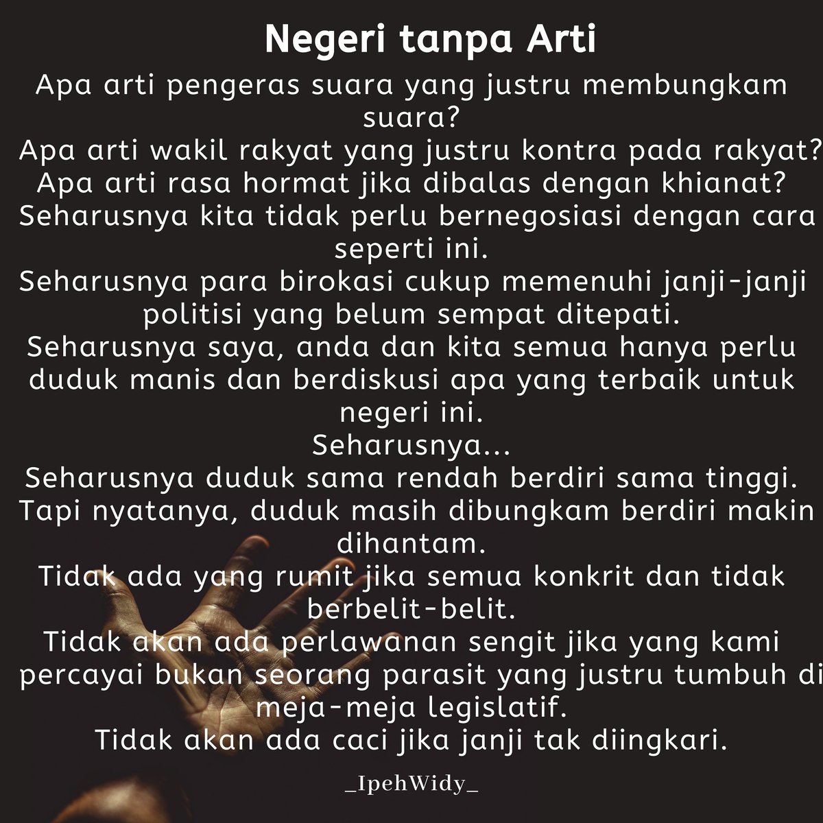 ipehwidy's tweet photo. #MataNajwa #TolakOmnibusLaw #BBMAS2020 #UUCiptaKerja https://t.co/h44Jtw8auJ