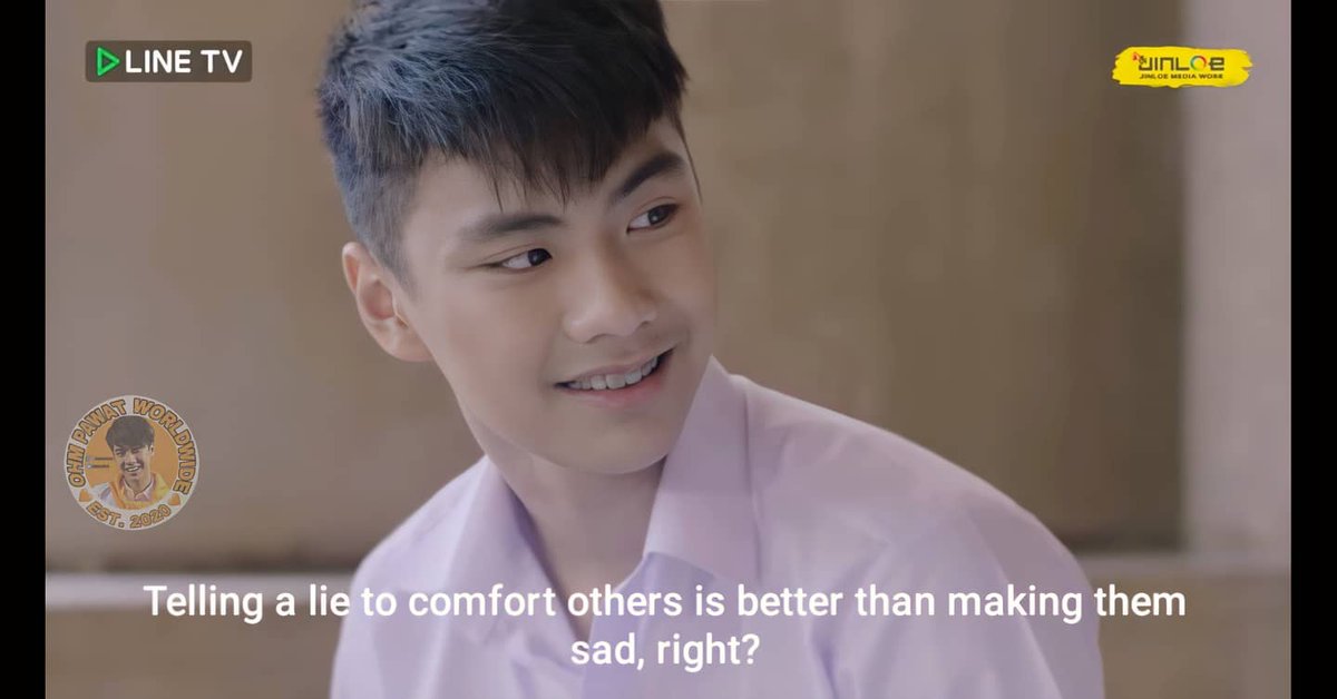 OhmPawatWorld's tweet photo. TODAY'S THROWBACK❗
One of the best line of Pound in "War of Highschool"
@ohmpawatt
@Ohmpawat_Family
#OhmPawat #OhmPawatChittsawangdee #OhmPawatworldwide #OhmPawatworld #Ohmpawatt #BLactor #ThaiBL #GMMTVActor #ThaiActor #Ohm #OhmPawatfan #ยิ้ม5พันของโอมภวัต #WarOfHighschool https://t.co/fwAdXjcgQB