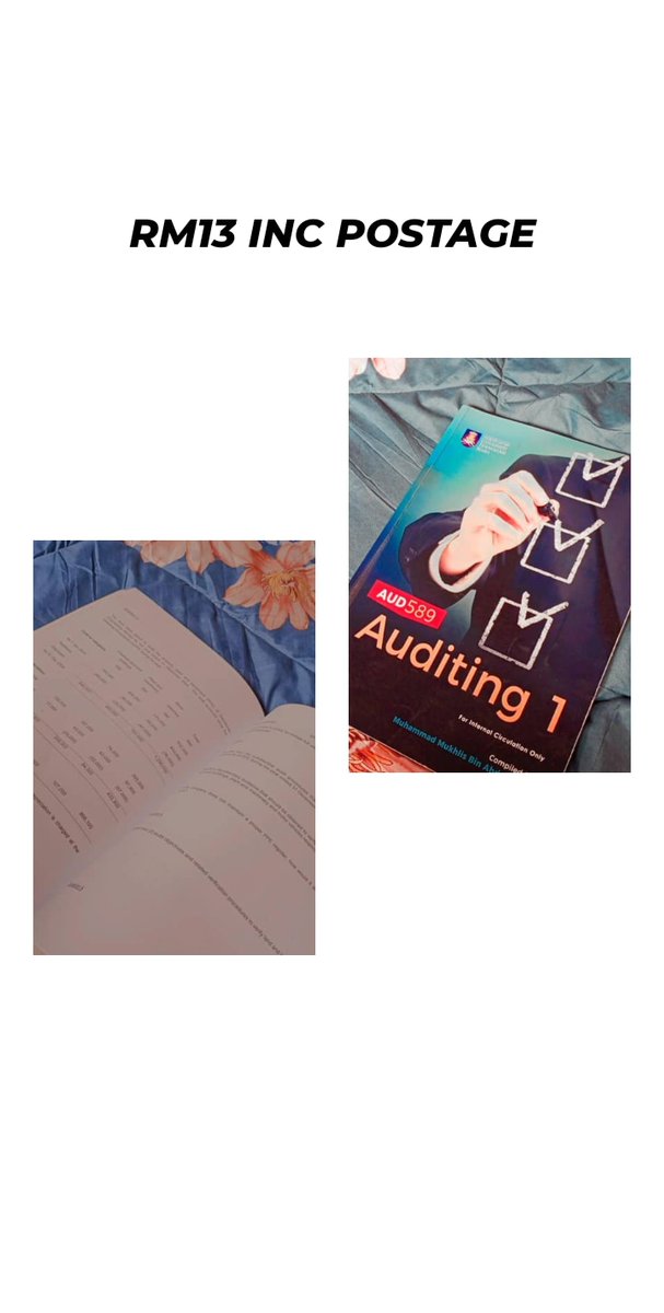 sis40698918's tweet photo. @meba_official Hi everyone👋, saya nak letgo buku2 AC220. Dm me if interested♥️✨

book available :-
-LAW 485 RM45
-AUD 589 RM13
-CTU 555 RM13
-QMT 425 RM35

ALL PRICE INCLUDED POSTAGE💘😍 https://t.co/2tIyw5ycxu