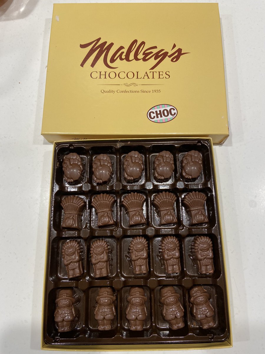 10/14/2020: There’s nothing more tasty than a stop at Malley’s, Northeast Ohio’s favorite neighborhood chocolate shop. I was delighted to find my absolute favorite seasonal treat-  pumpkin pie milk chocolate truffles. 🥧 🍫 #adelightaday #dailydelight #delights #malleyschocolate
