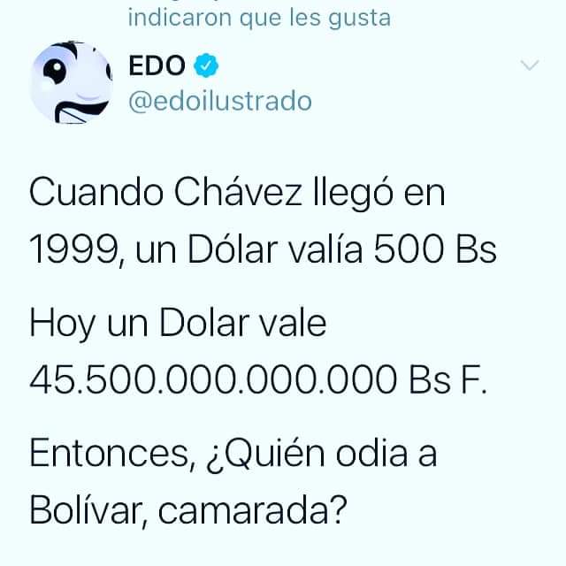 BCVSOS's tweet photo. Más claro no canta un 🐓 https://t.co/lJLakNwlOI
