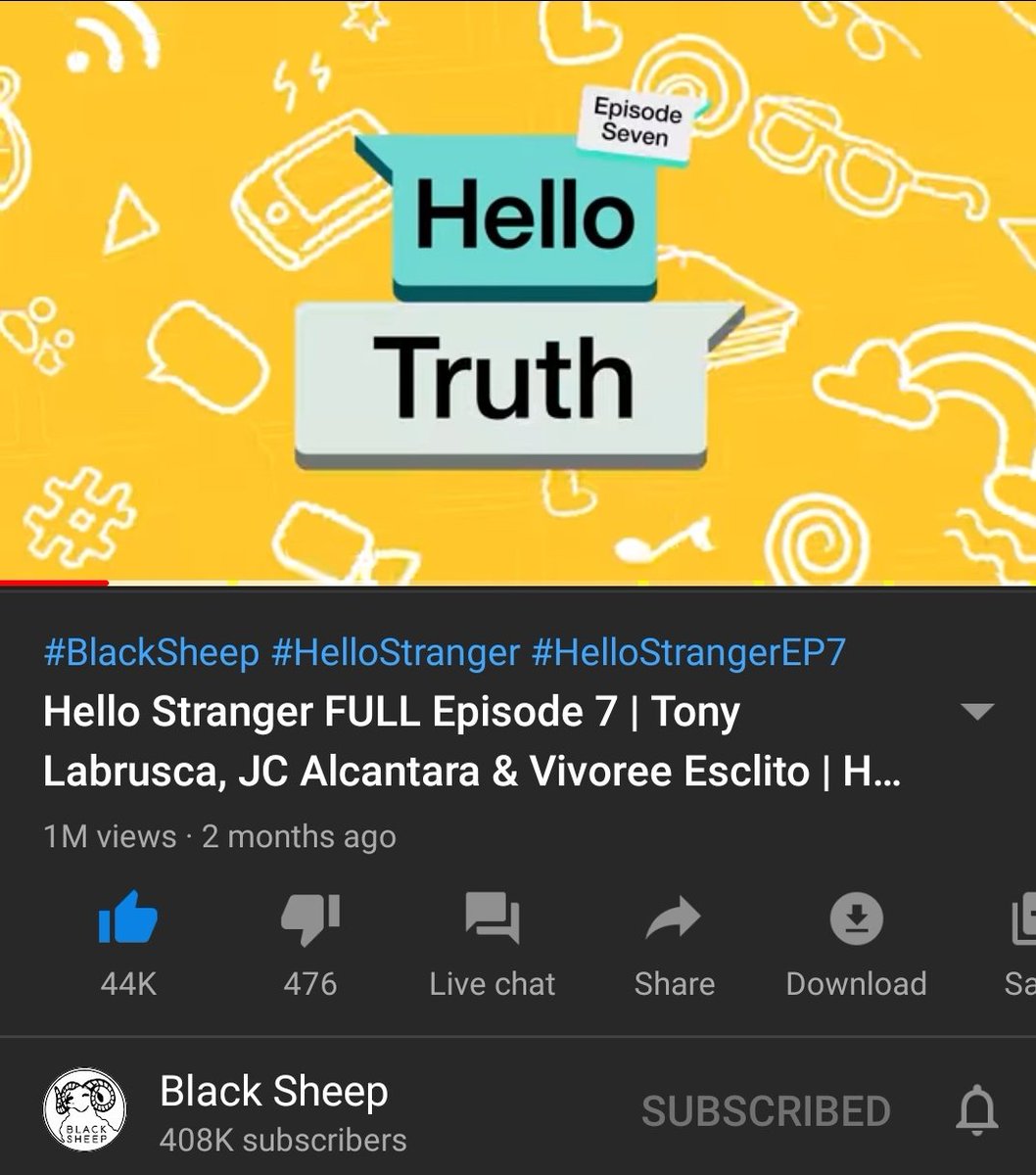 AnRox89's tweet image. #HelloStrangerEP7 has joined the Million Dollar Club! I mean, Million Views Club.🤡😹🐶

EP8 is almost there!

Episode 6 is shaking.😜

#HellopStranger
#XavMi 
❤️💚💙