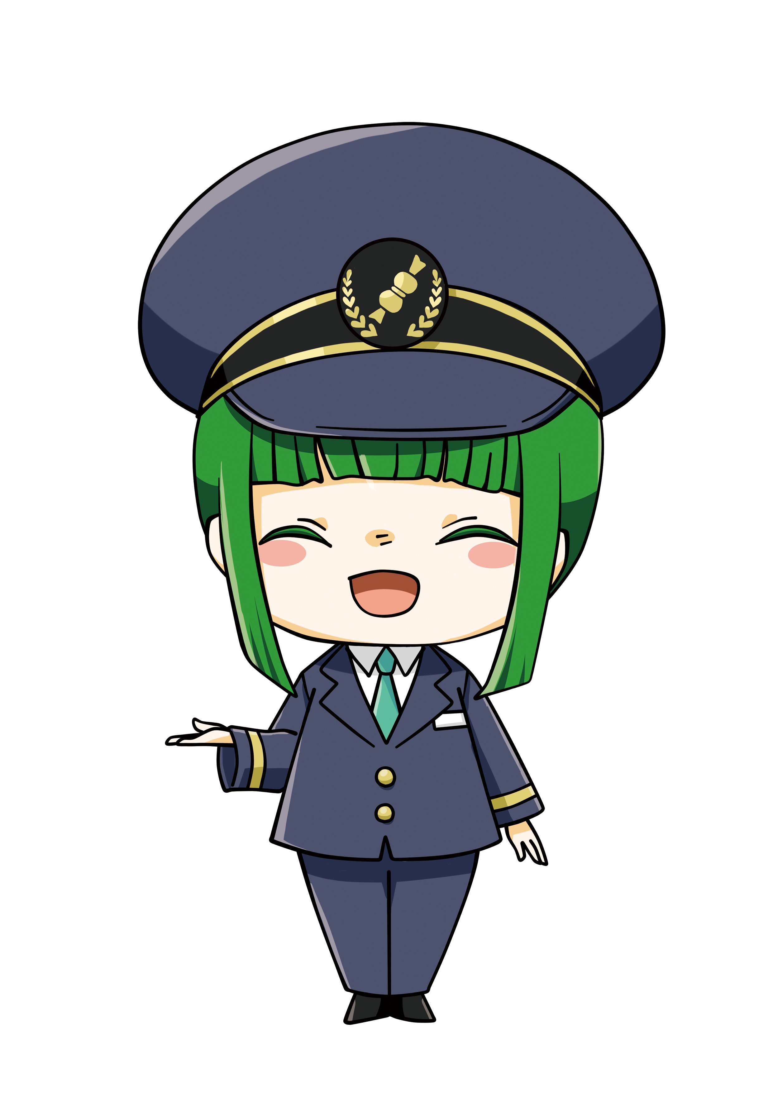 توییتر 笹 団五郎 در توییتر がたふぇす のことばかり気にしてたら 新イラストの投稿忘れてた こちらです 車掌ver 敬礼 ポイントは帽子のだんごマーク こまだん T Co Flsjtowcqf