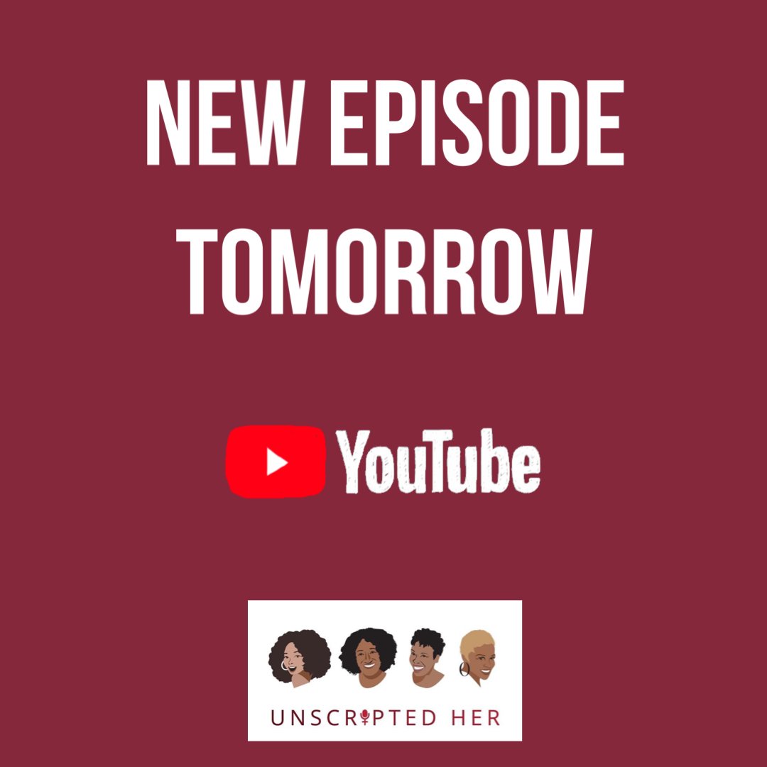 unscripted_her's tweet image. 🗣‼️New Episode Thursday is here! Who’s tuning in?! #unscriptedher #podcast #wcw #womeninmedia #politics #attorneys #activists #culture #society #talkshow #women