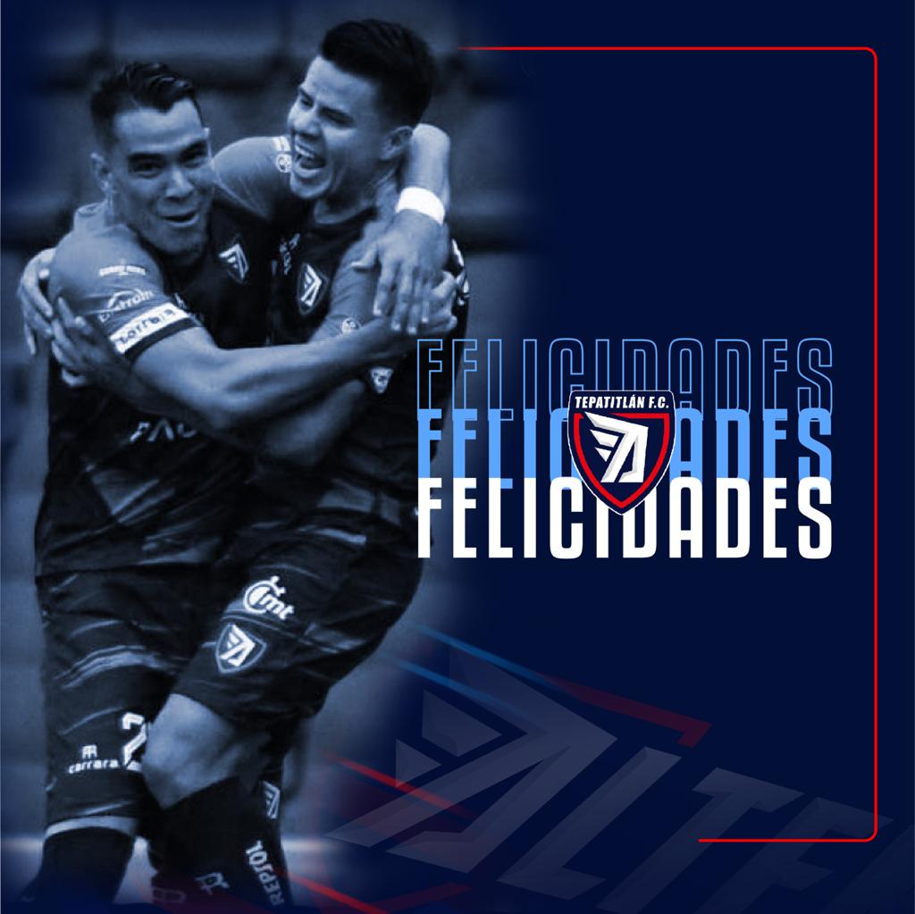 MiPacifica's tweet photo. ¡FELICIDADES!
Con gran entusiasmo celebramos la victoria de @TepatitlanFC  en el encuentro de hoy. #somosalteños https://t.co/Pib8Rf0nTg