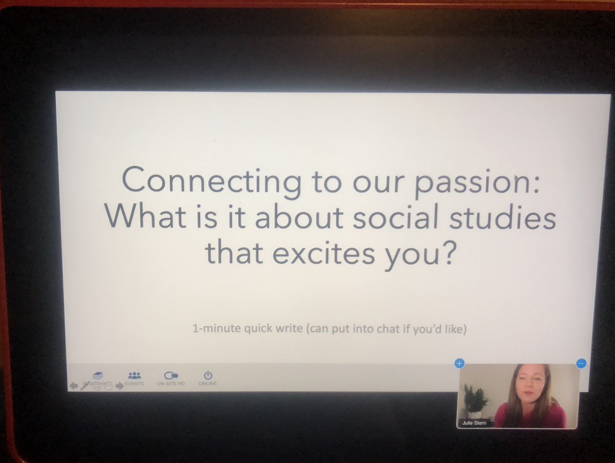 mfpeanut's tweet photo. @VisibleLearning SS book club began tonight with @JulieHStern and @NancyFrey! โOur passion for teaching doesnโt change because of distance.โ (paraphrased from Dr. Frey) Great ideas tonight! Ready to continue next week! #Lex1SS https://t.co/nA9AyU32mt