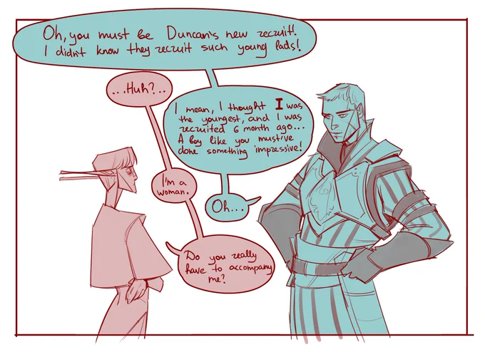 how it started             how it's going
i struggle with alistair's face so much, it's not even funny 