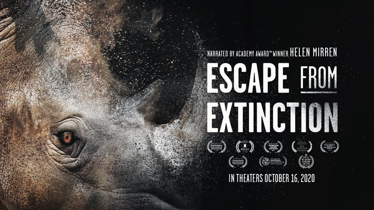 Dear humans,

Please wake up!

🌍 One species (YOU!) may soon erase millions (INCLUDING MY FRIENDS)

The new film Escape From Extinction shows the critical efforts zoos & aquariums are taking to preserve millions of species.  

#EscapeFromExtinction opens in theaters on FRIDAY