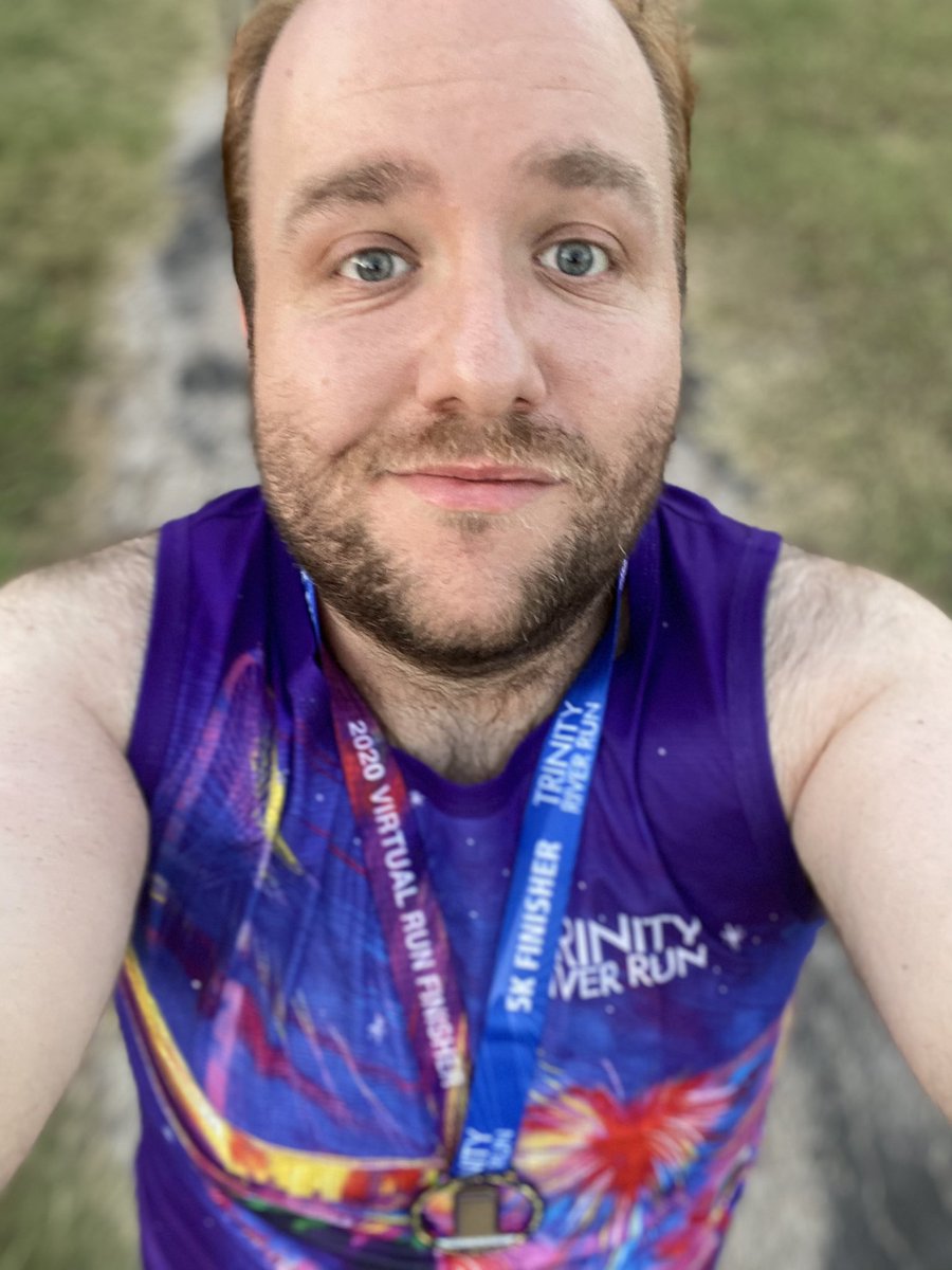 CoachTylerM's tweet photo. Another 5K done! I actually ran/completed my entry for the Trinity River Run back in Sept, and received my swag yesterday. So, naturally, some photos.
Something tells me Iβm not quite done with the TRR series for this year....π€
@trinityriverrun
#TrinityRiverRun #FallFitness https://t.co/IF5vh055H6