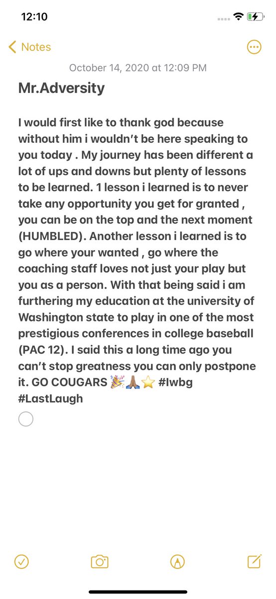 Hylan1k's tweet photo. I would like to thank @Fightonfan @WVCBASEBALL @DanDrullinger @BMontgomeryBU https://t.co/IOYwJALsCG