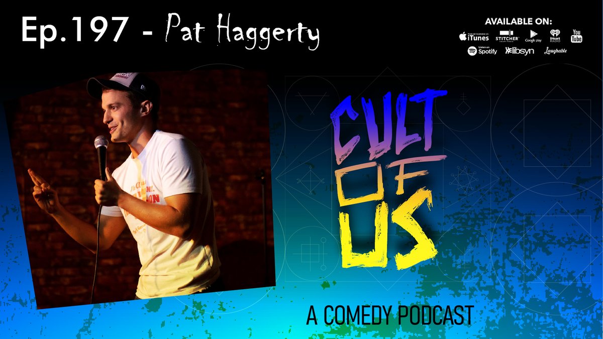 CultOfUscast's tweet image. NEW EP! @haggertycomedy joins us! We talk about our worst comedy bombs, Adam &amp;amp; Pat talk about #StatenIsland  comedy, Neil pries into Pats life, our producer Jesse teaches how to pronounce "LatinX" &amp;amp; more!
#comedypodcast #Cult

📺youtu.be/W-pDEQI6wI0
🎧chtbl.com/track/38293E/t…